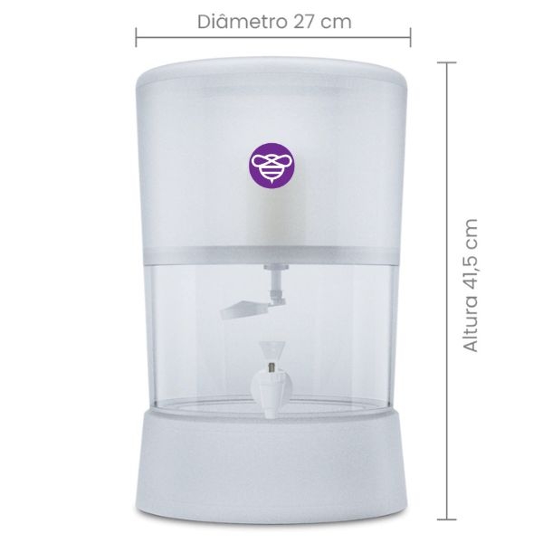 Purificador Bee Better 6 litros - uma vela
