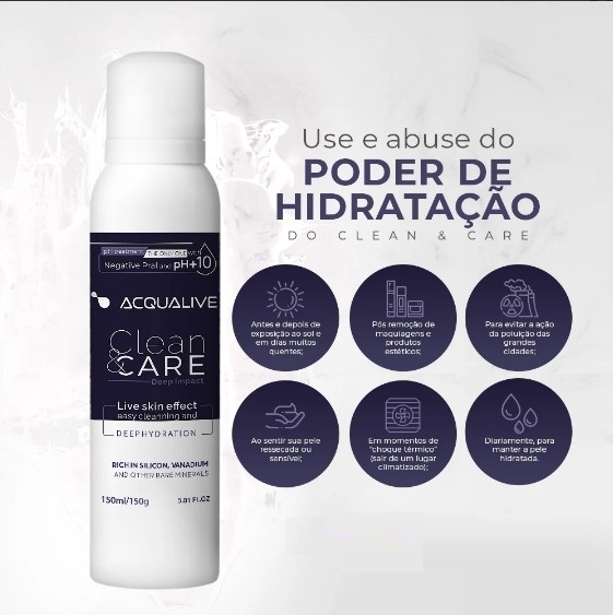 Água Termal Clean & Care - Pack 3 unidades